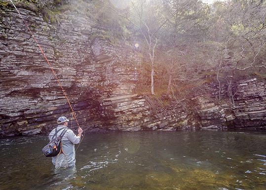 Fly fishing